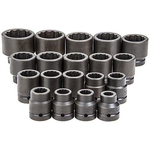 ‎Proto 1″ Drive 19 Piece Impact Socket Set - 12 Point