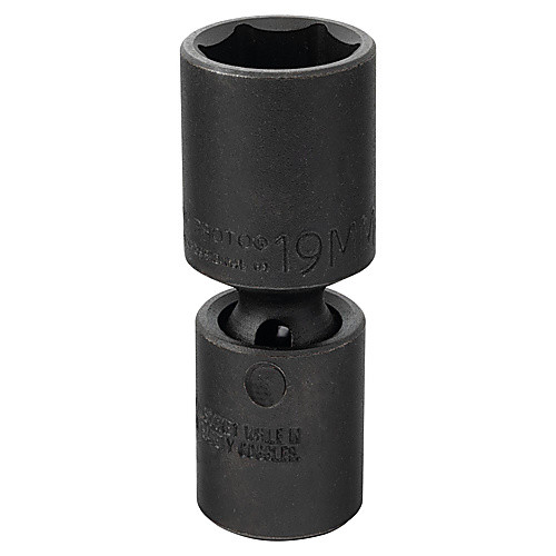 ‎Proto 3/8″ Drive Deep Universal Impact Socket 19 mm - 6 Point
