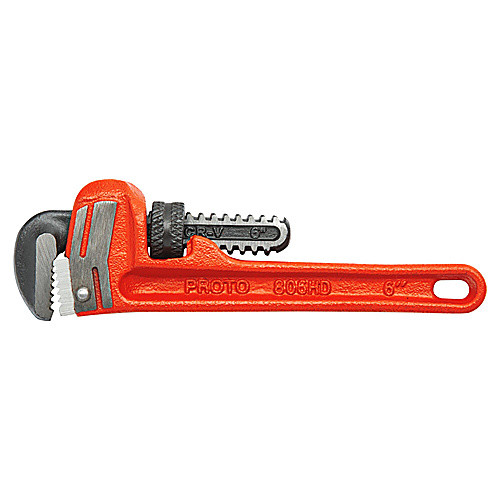Proto Heavy-Duty Cast Iron Pipe Wrench 6″