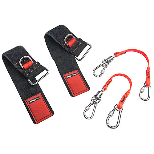Proto Tethering D-Ring Wrist Strap System with (2) JWS-DR and (2) JLANWR6LB