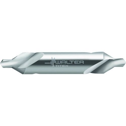 2 mm × 40 mm OAL 60 Degree HSS Form A Center Drill Bright
