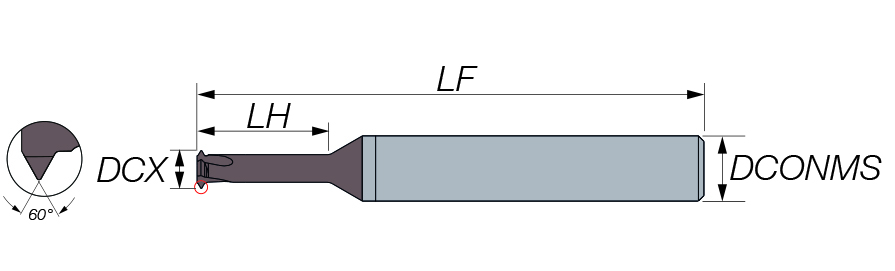 MTECI 03007C3 0.25ISO AC222