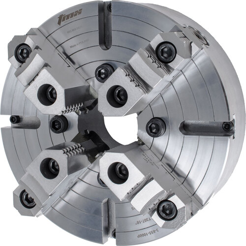 ‎4-Jaw (2 Piece) Independent Forged Steel Body Chuck 16″ A2-8 3.94″ Hole