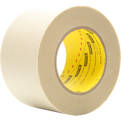 3M Glass Cloth Tape 361 White 3″ × 60 yd 6.4 mil