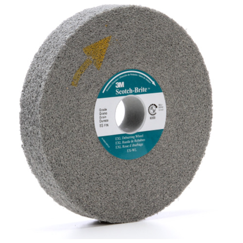 Scotch-Brite EXL Deburring Wheel XL-WL 9S Fine 14″ × 3″ × 8″