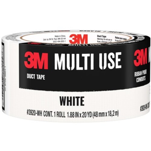 3M White Duct Tape 3920-WH 1.88″ × 20 yd (48 mm × 18 2 m)