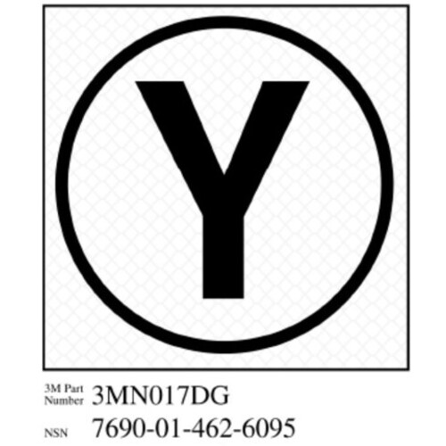 3M Diamond Grade Damage Control Sign 3MN017DG 