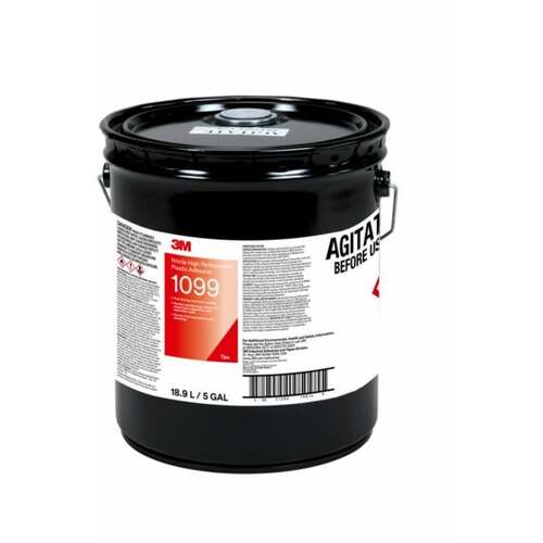 3M Nitrile High Performance Plastic Adhesive 1099 Tan 5 Gallon Drum (Pail)