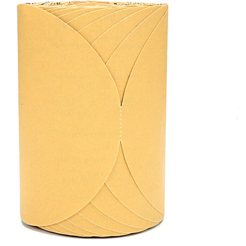 3M™ Stikit™ Gold Paper Disc Roll, 49918, 6 in, P180 grade, 175 discs per
roll, 6 rolls per case