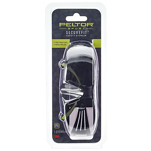 ‎Peltor Sport SecureFit Safety Eyewear SF400-PG-8 Gray/AF Lens