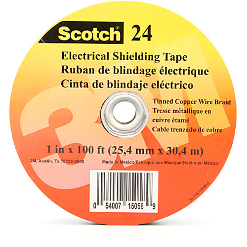 Scotch Electrical Shielding Tape 24 1″ × 100 ft (25 mm × 30 5 m)