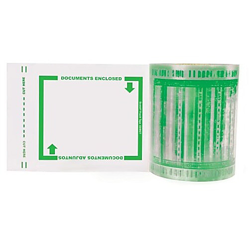 Scotch Pouch Tape 824RCT 5″ × 6″ (500 pouches/roll)