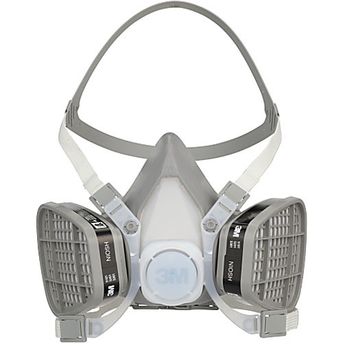 3M Half Facepiece Disposable Respirator Assembly 5301 Organic Vapor Large