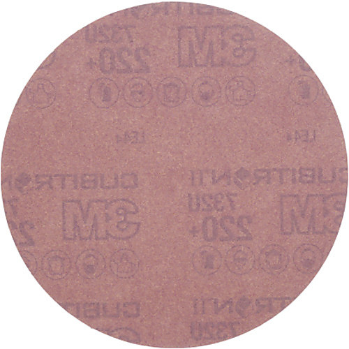 3M Cubitron II Hookit Paper Disc 732U 220+ C-weight 8″ x NH Die 800L