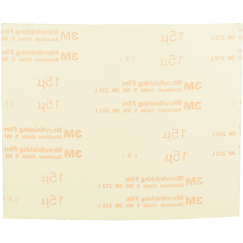 3M Microfinishing Film Belt 272L 37″ × 60″ 15 Micron 5MIL Type UK