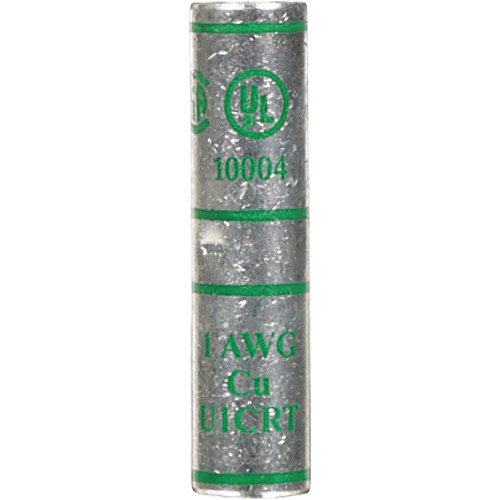 3M Scotchlok Copper Standard Barrel Connector 10004 up to 35 kV 1 AWG Green