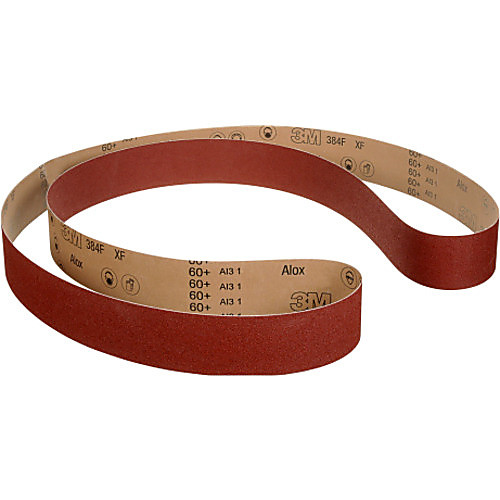 3M Cloth Belt 384F 60+ XF-weight 4″ × 90″ Film-lok Full-flex