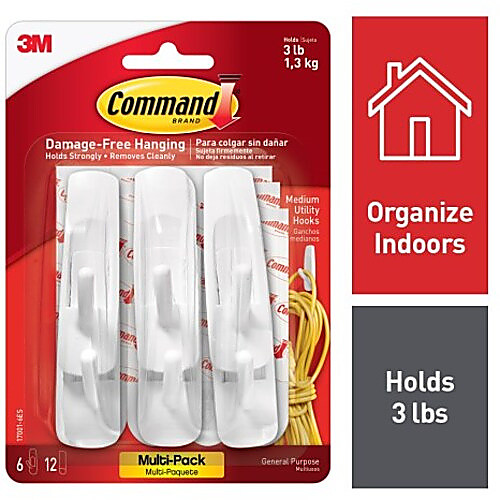 ‎Command Medium Utility Hook Value Pack 17001-6ES