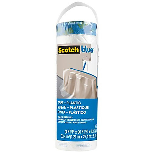 ‎3M ScotchBlue Tape + Plastic PT2093EL-48