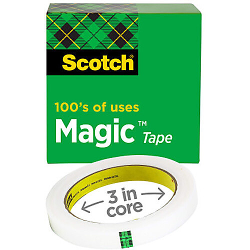 Scotch Magic Tape 810 1″ × 2592″ Boxed