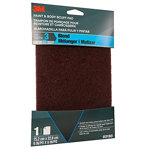 3M Paint and Body Scuff Pad 03193 6″ × 9″