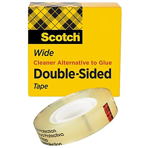 Scotch Double Sided Tape 665 1″ × 1296″ Boxed