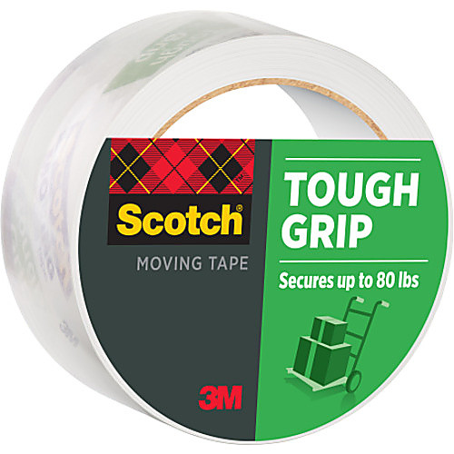Scotch Tough Grip Moving Packaging Tape 3500 1.88 in. × 54.6 yd