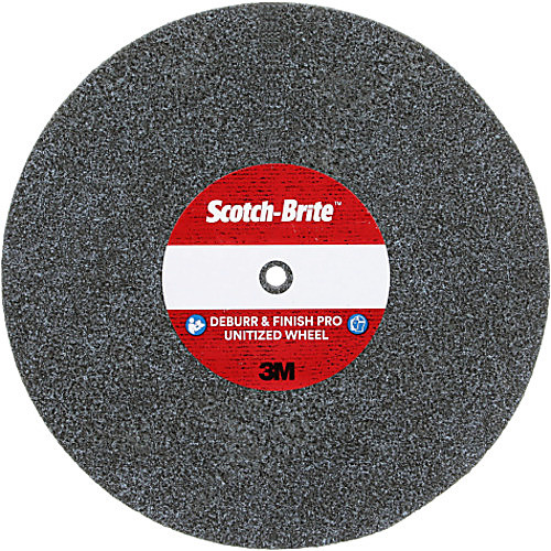 Scotch-Brite EXL Unitized Wheel DP-UW 6C Medium 6″ × 1/4″ × 5/8″