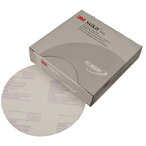3M™ Stikit™ Finishing Film Abrasive Disc 260L, 01318, 6 in, P1200, 100
discs per carton, 4 cartons per case