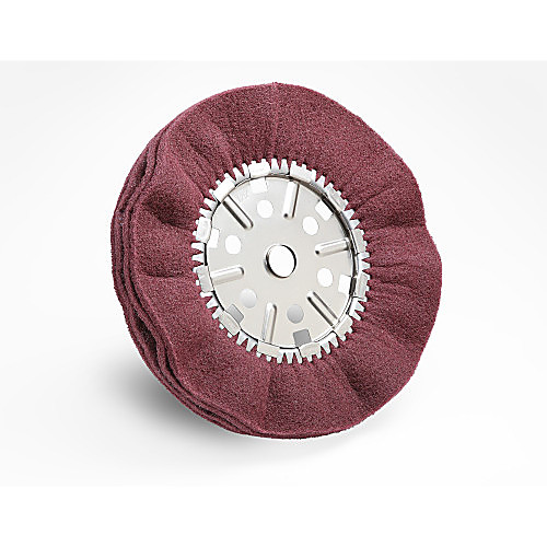 ‎Scotch-Brite High Strength Satin Pleated Buff Wheel HS-SB 4A Fine 14″ × 2″ × 1-1/4″
