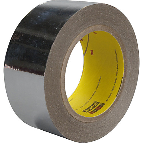 3M Metalized Film Tape 8437 Silver 1″ × 72 yd 2.1 mil