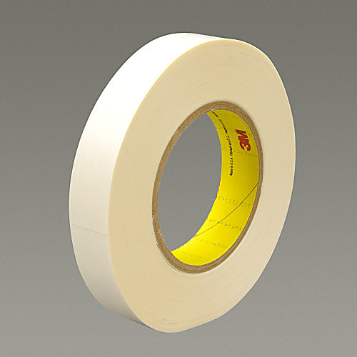 3M Repulpable Heavy Duty Double Coated Tape R3257 White 24 mm × 55 m 4.1 mil