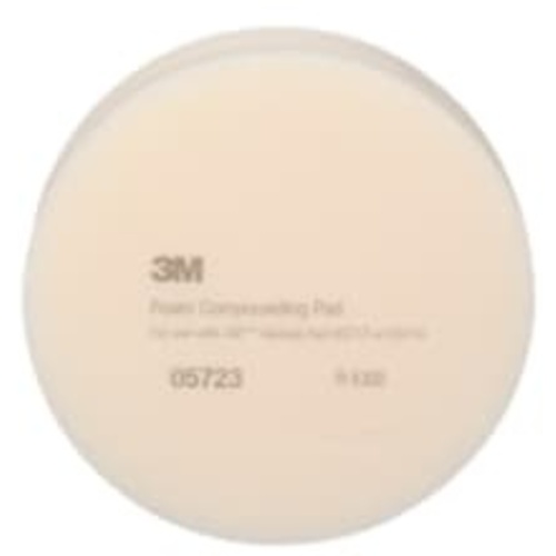 3M Foam Compounding Pad 05723 Single Sided Flat Back 8″ (203.2 mm)