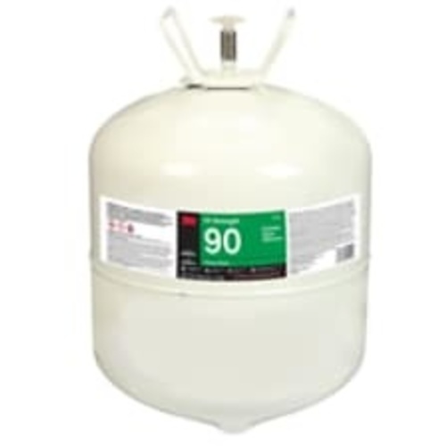 3M Hi-Strength 90 Cylinder Spray Adhesive Clear Large Cylinder (Net Wt 28.8 lb)