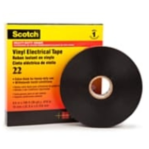 Scotch Vinyl Electrical Tape 22 1″ × 36 yd Black