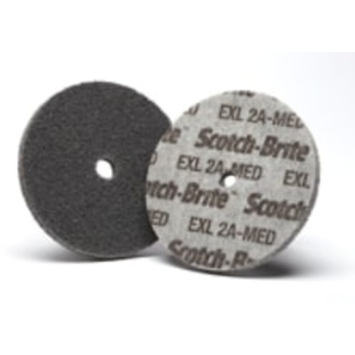 Scotch-Brite EXL Unitized Wheel XL-UW 2A Medium 3″ × 1/2″ × 1/4″