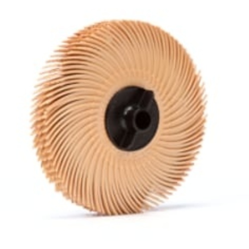 Scotch-Brite Radial Bristle Disc Thin Bristle 3″ × 3/8″ 6 Micron