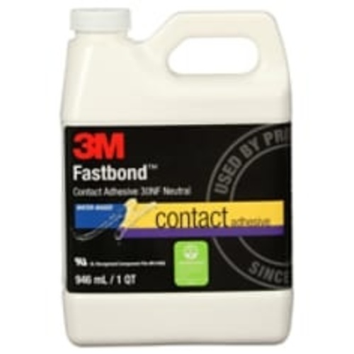 3M Fastbond Contact Adhesive 30NF Neutral 1 Quart Can
