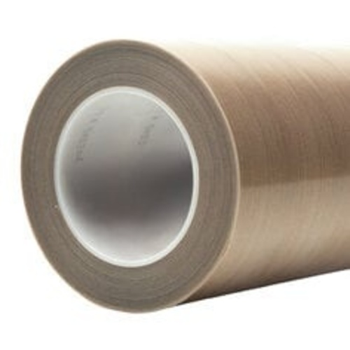 3M PTFE Glass Cloth Tape 5453 Brown 12″ × 36 yd 8.2 mil