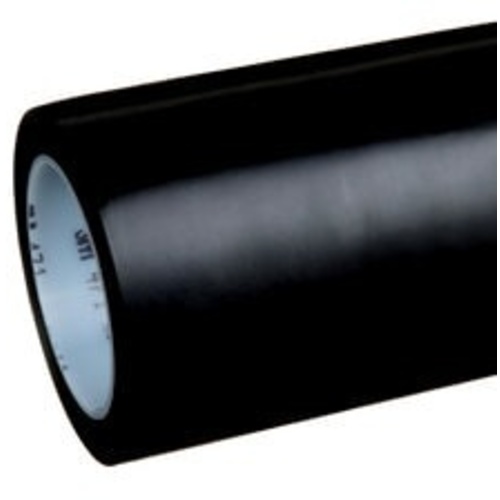 3M Vinyl Tape 471 Black 12″ × 36 yd 5.2 mil