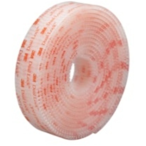 3M Dual Lock Reclosable Fastener SJ3560 Clear 1″ × 50 yd Type 250 Flagged Splice