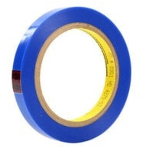 3M Polyester Tape 8901 Blue 1/2″ × 72 yd 0.9 mil