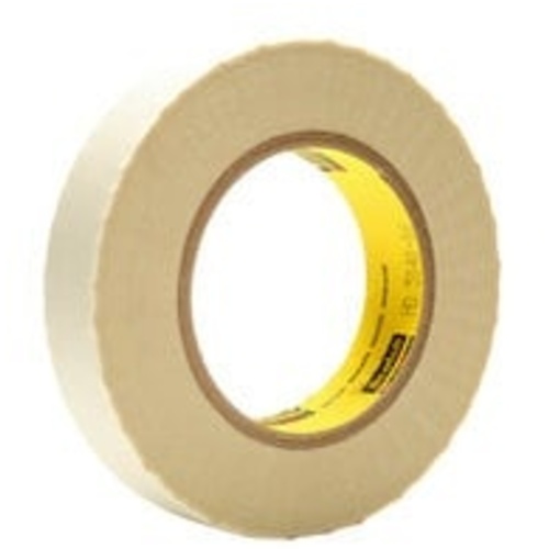 3M Glass Cloth Tape 361 White 1″ × 60 yd 6.4 mil Individually Wrapped Conveniently Packaged