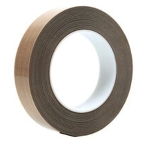 3M PTFE Glass Cloth Tape 5453 Brown 1″ × 36 yd 8.2 mil