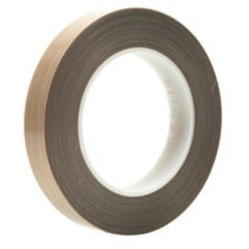 3M PTFE Glass Cloth Tape 5453 Brown 3/4″ × 36 yd 8.2 mil Boxed