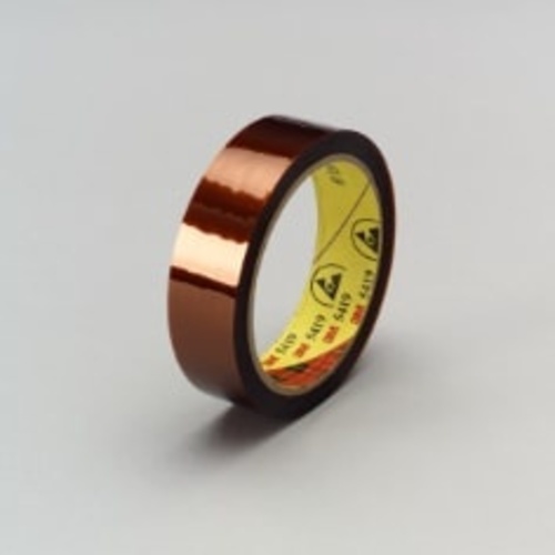 22 1/2 in × 36 yd 2.7 mil Low Static Polyimide Film Tape Gold Alt Mfg # 30287