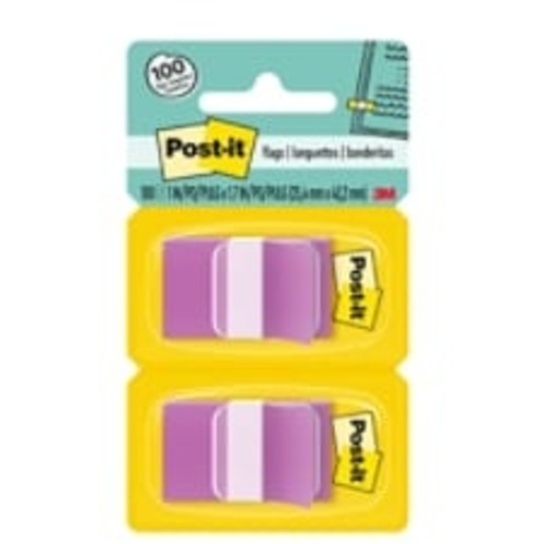 Post-it Flags 680-PU2 1″ × 1.7″ (2.54 cm × 4.31 cm) Purple 2-pk