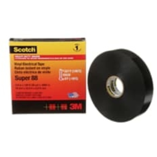 Scotch Vinyl Electrical Tape Super 88 3/4″ × 36 yd Black