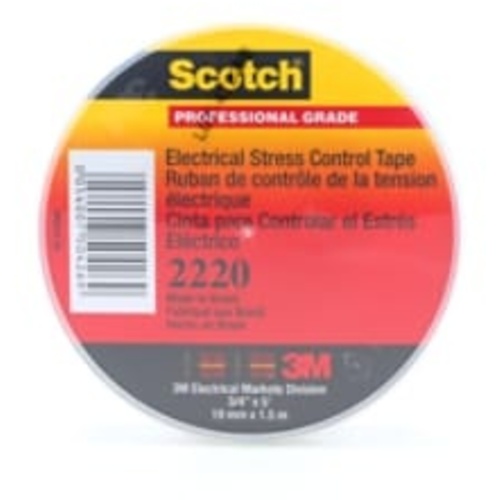 Scotch Electrical Stress Control Tape 2220 3/4″ × 5 ft Gray