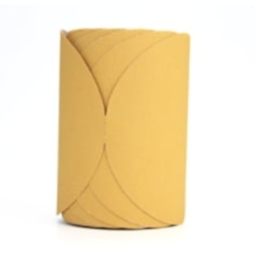 3M™ Stikit™ Gold Film Disc Roll, 01363, 6 in, P80 grade, 100 discs per
roll, 4 rolls per case